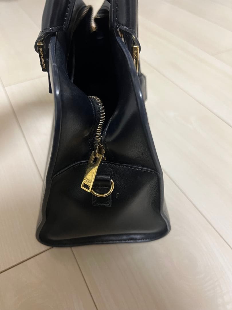 MomoCoco様SAINT LAURENT ブラックレザー ベイビーカバス