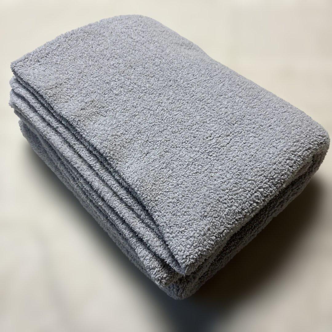 kashwére カシウエア　グレー 大判ブランケット