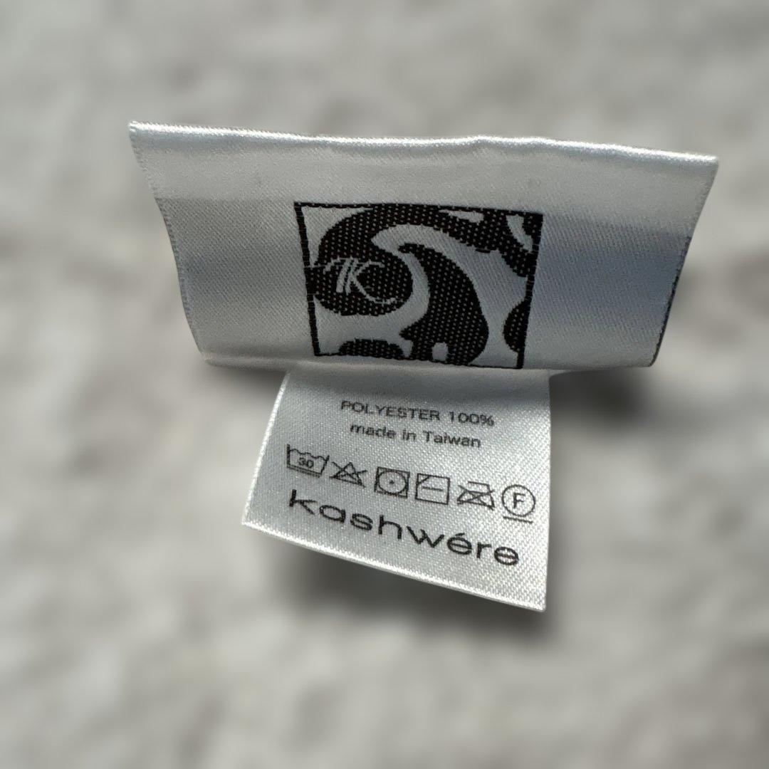 kashwére カシウエア　グレー 大判ブランケット