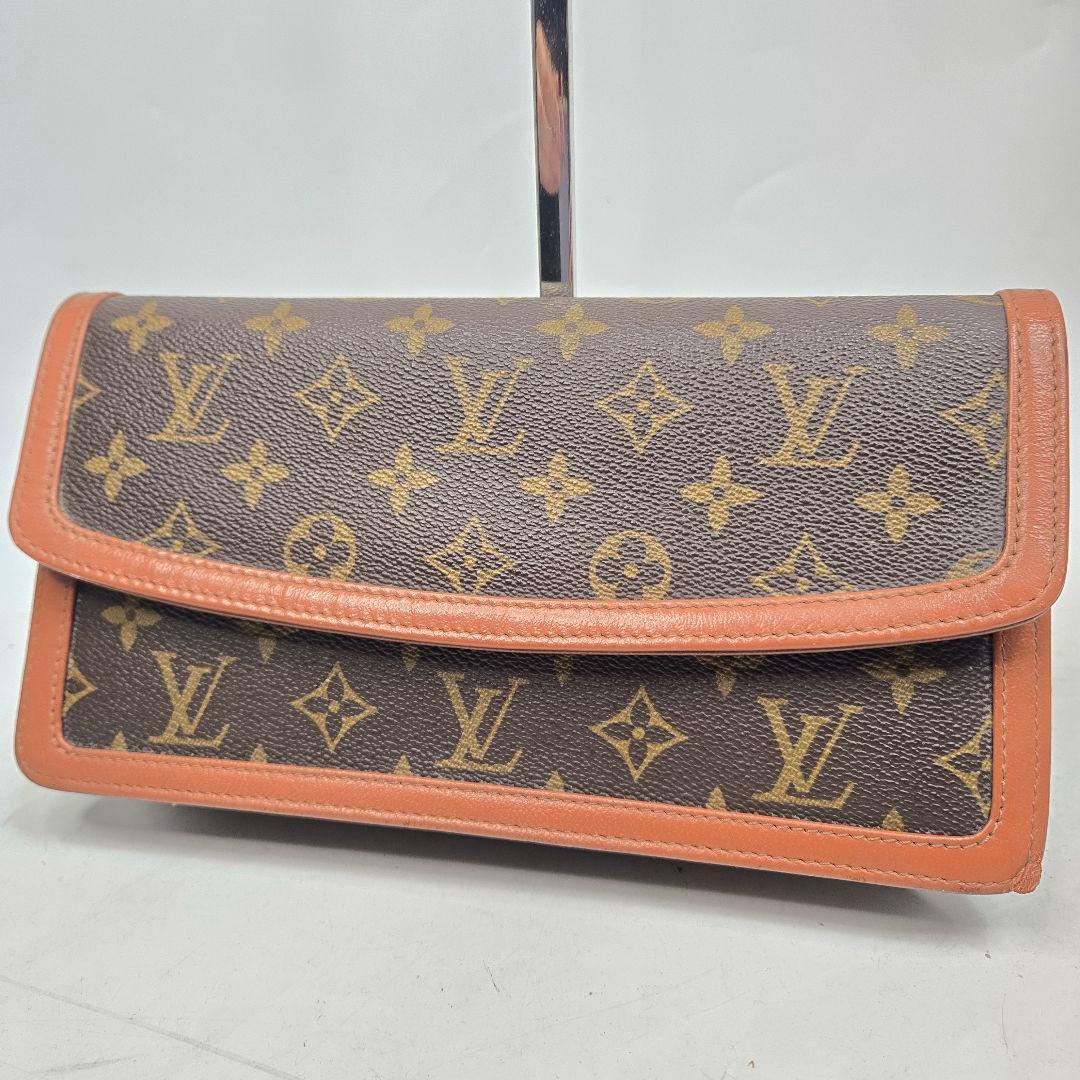 外装極美品 LOUIS VUITTON モノグラム ポシェットダム クラッチ