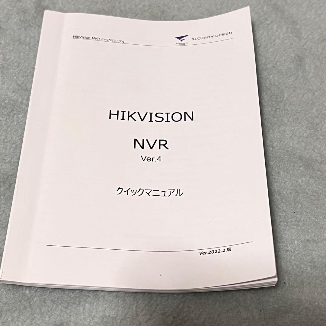DS-7604NI-I1/4Pネットワークビデオレコーダー　カメラx3