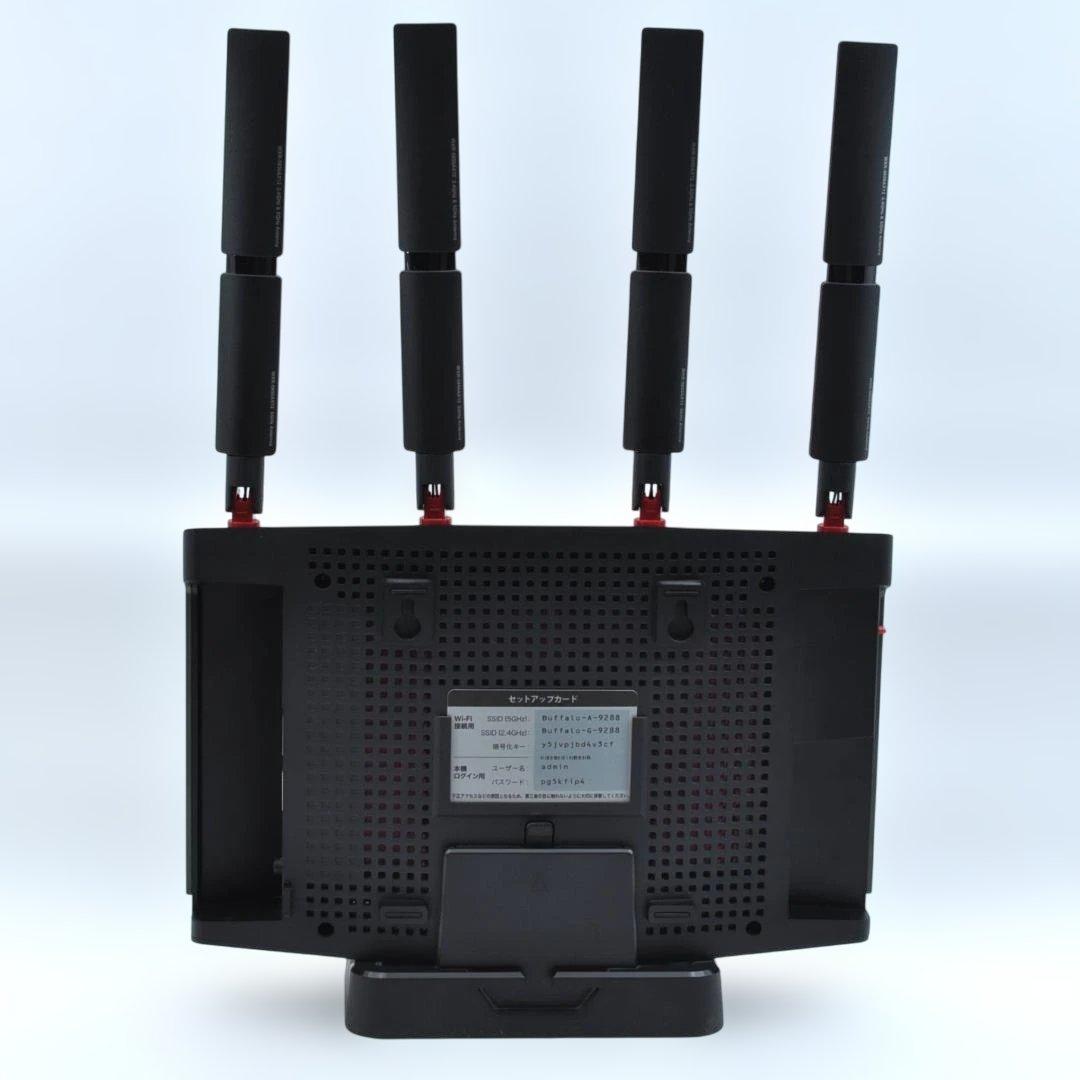ルーター・ネットワーク機器 BUFFALO WXR5950 AX12 Wi-Fi 6 TA2938