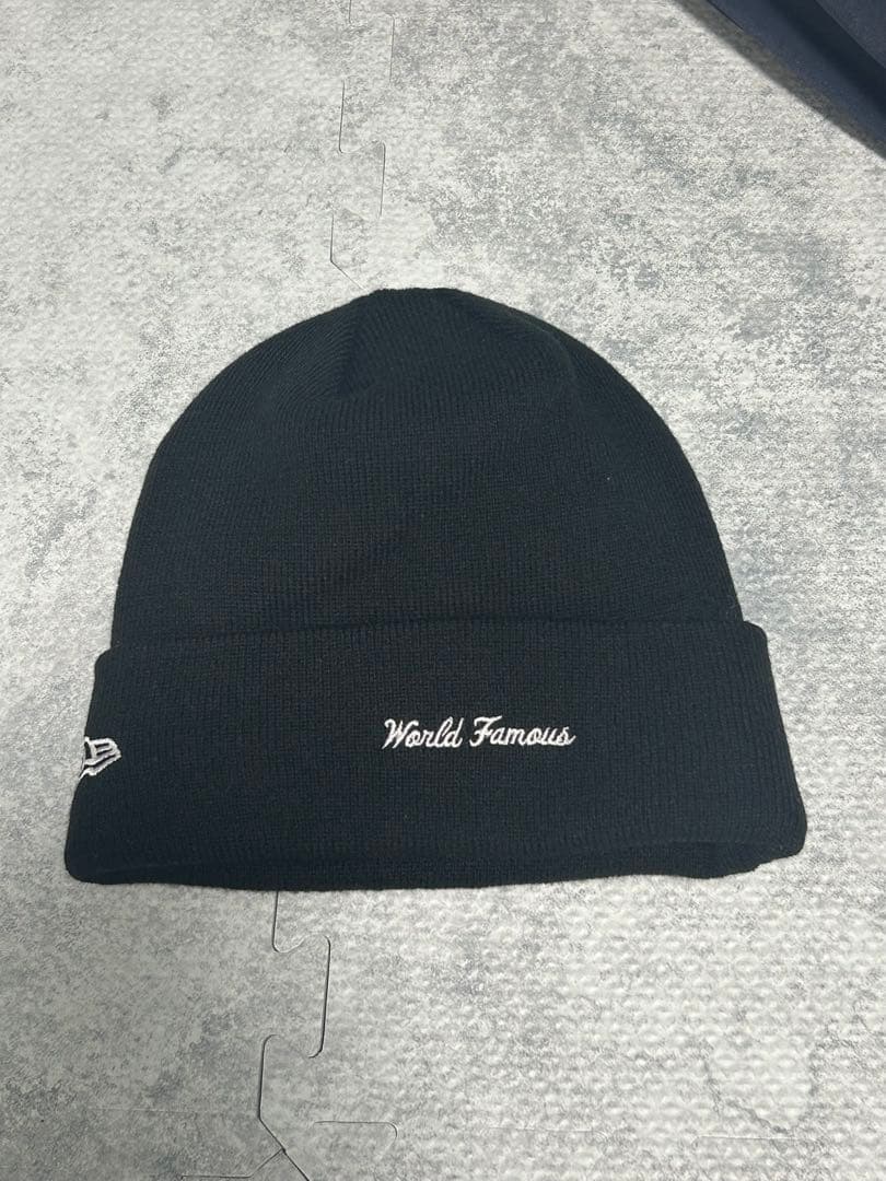 Supreme × New Era ボックスロゴビーニー ブラック