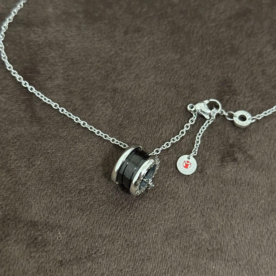 刻印あり BVLGARI ブルガリ　ビーゼロワン　セーブザチルドレン　ネックレス