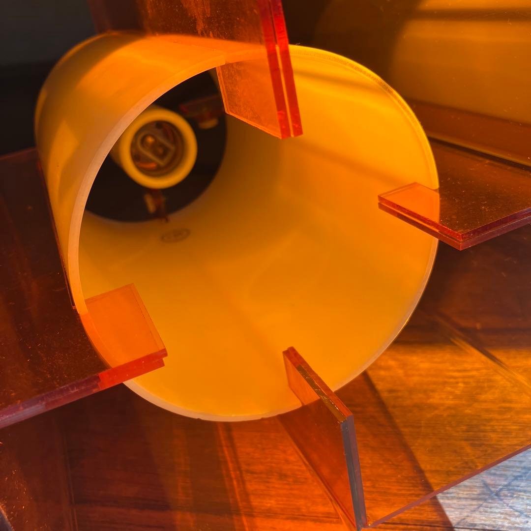 【昭和レトロ】ペンダントライト 照明 レトロポップ ミッドセンチュリー '70s