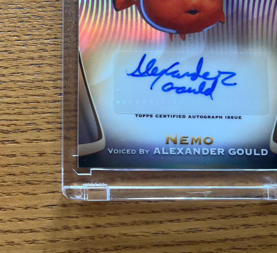 その他 2025 Topps Disney Chrome Nemo Auto /75