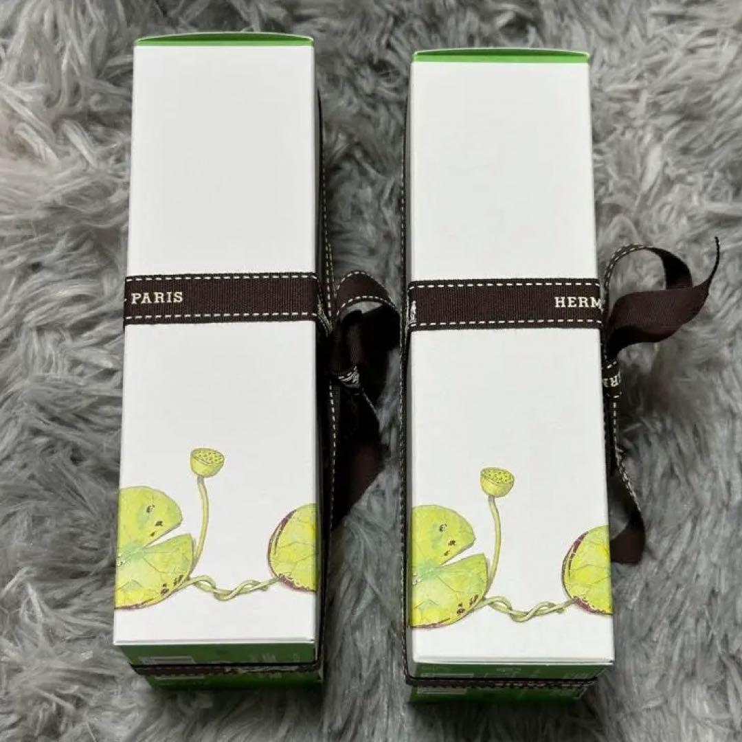 HERMES エルメス シャワージェル ボディローション 2点セット ナイルの庭
