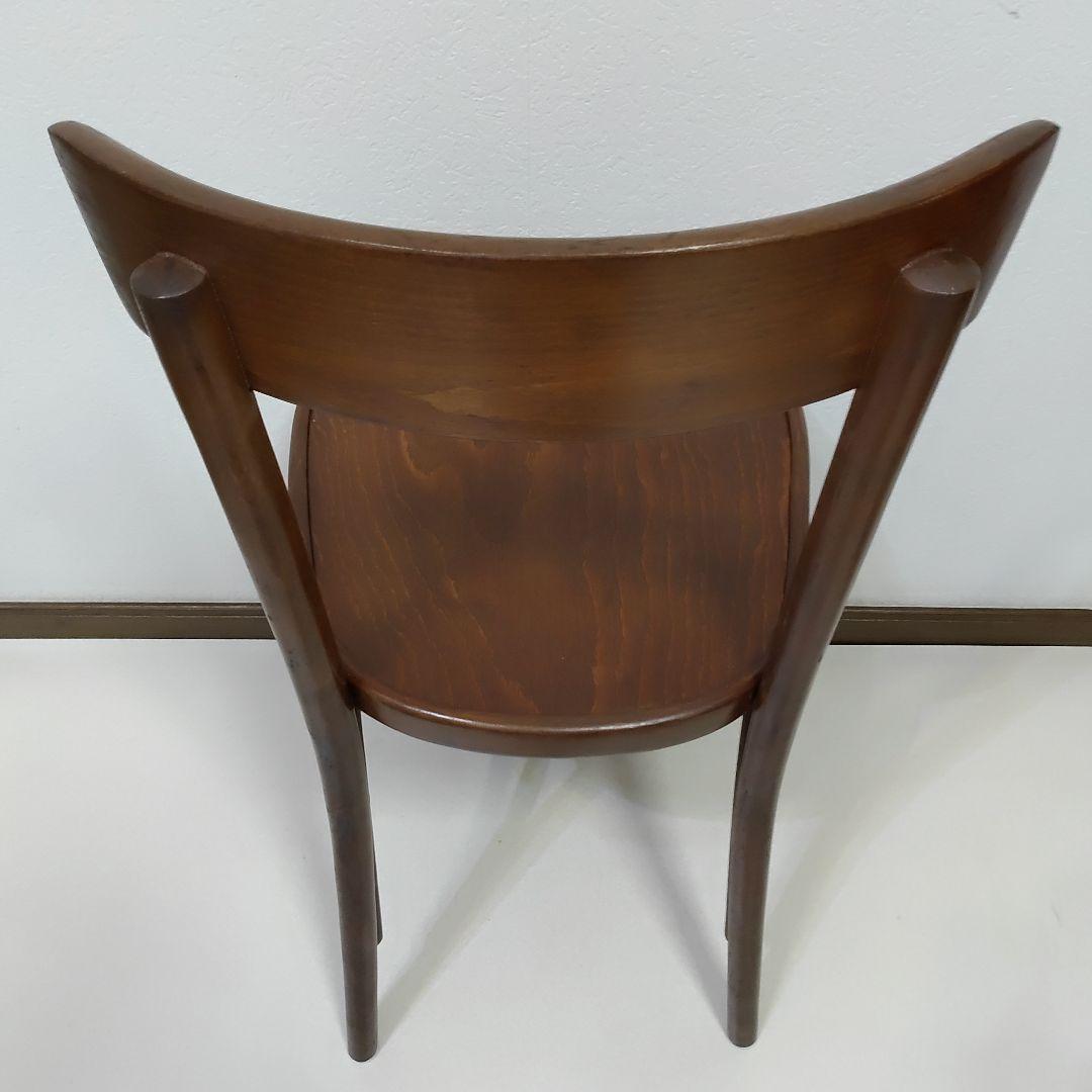 ② フランス アンティーク レストラン ウッドチェア 曲げ木 ベントウッドチェア