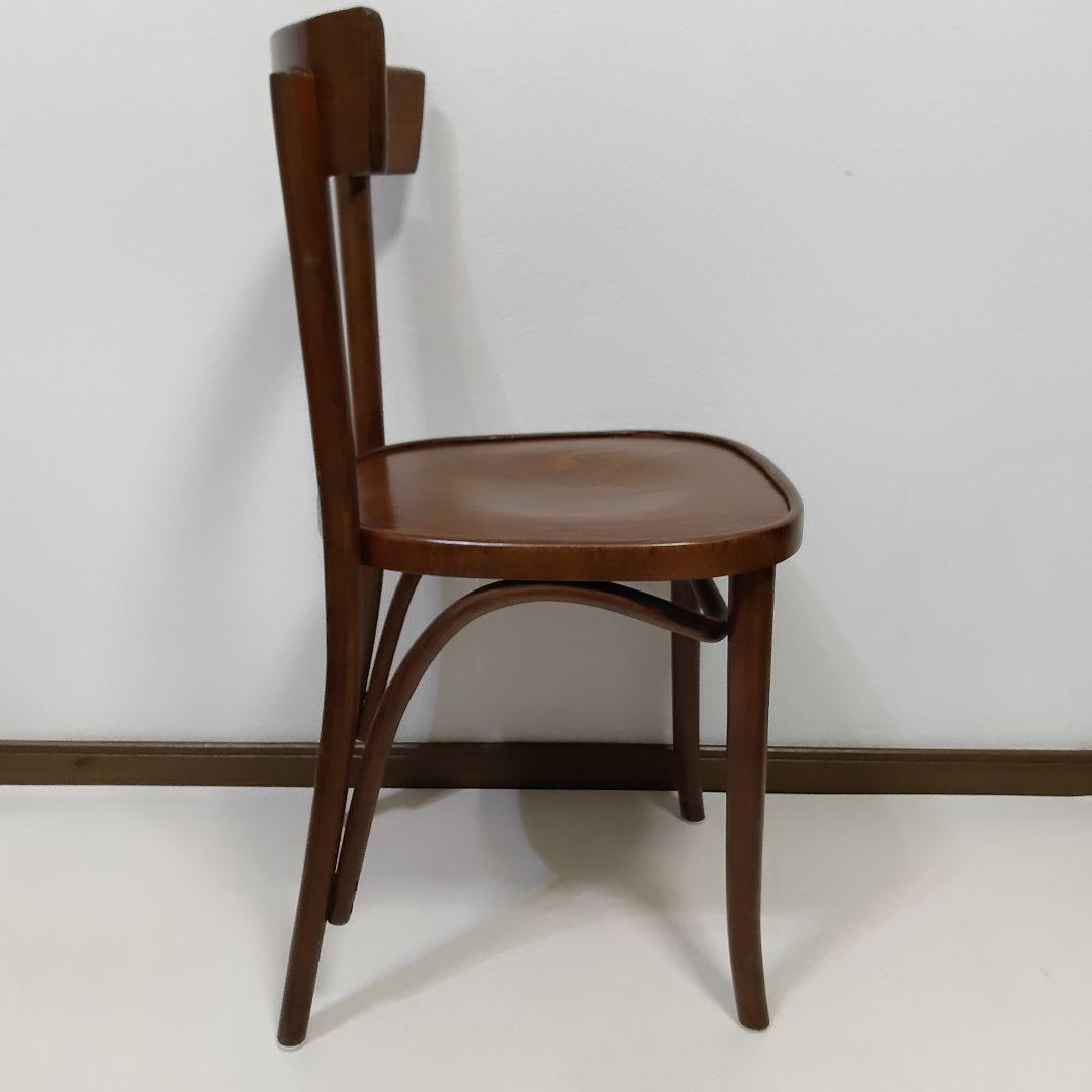 ② フランス アンティーク レストラン ウッドチェア 曲げ木 ベントウッドチェア