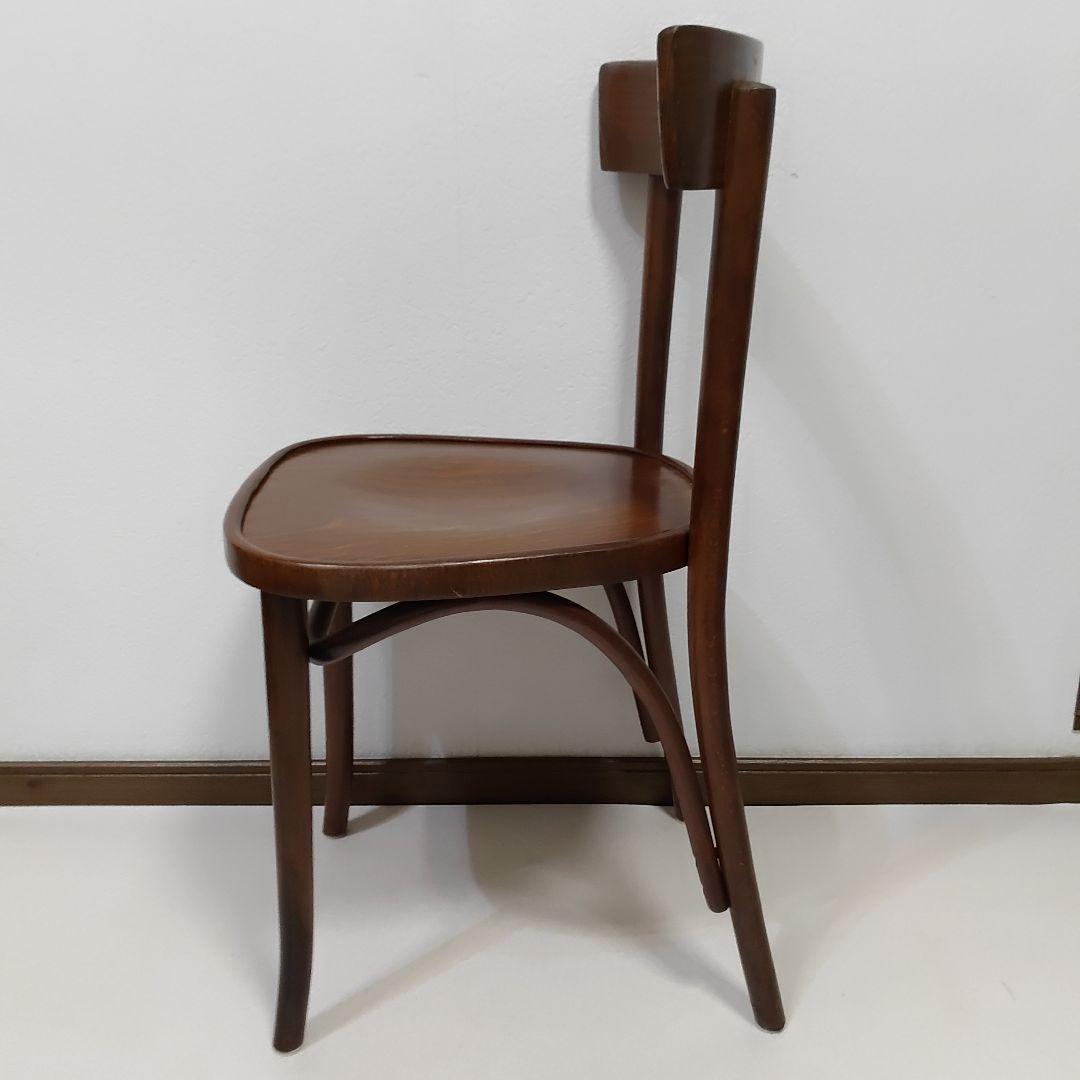 ② フランス アンティーク レストラン ウッドチェア 曲げ木 ベントウッドチェア