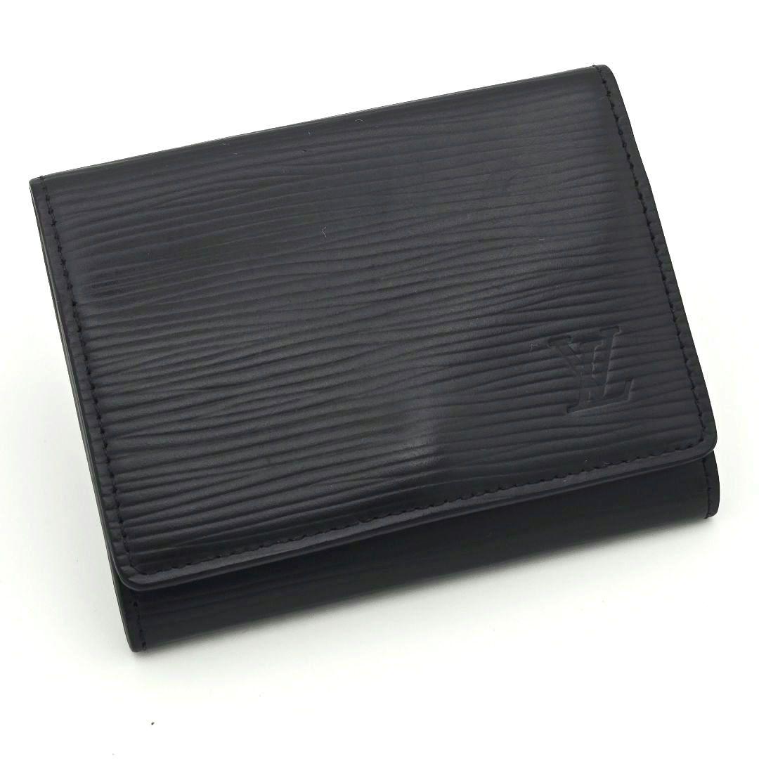 ルイヴィトン アンヴェロップ カルト ドゥ ヴィジット エピ ブラック 名刺入れ