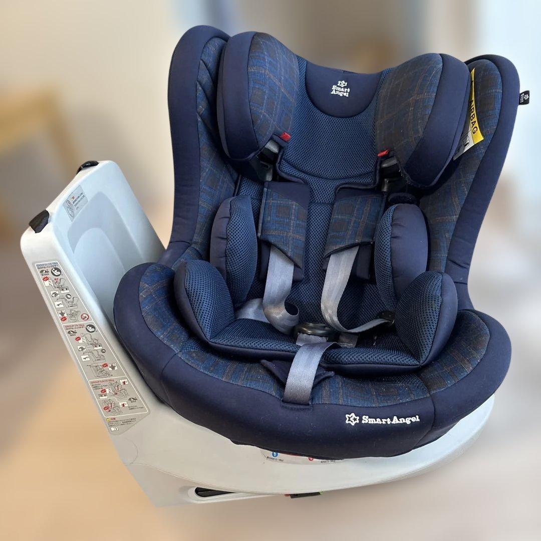 【希少】西松屋 チャイルドシート 回転式 アイターン fix ロングISOFIX