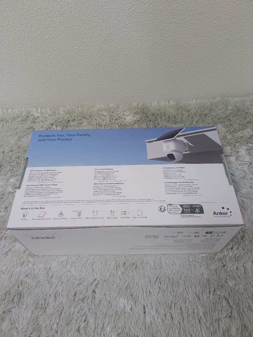 Anker eufy SoloCam E30 2K 防犯カメラ ソーラー