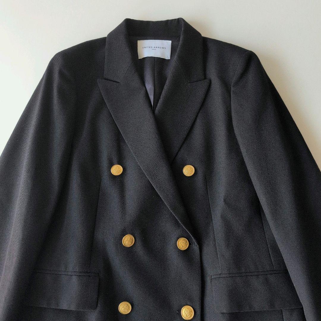2022美品ユナイテッドアローズ　テーラードジャケット　金ボタン紺ブレ　36