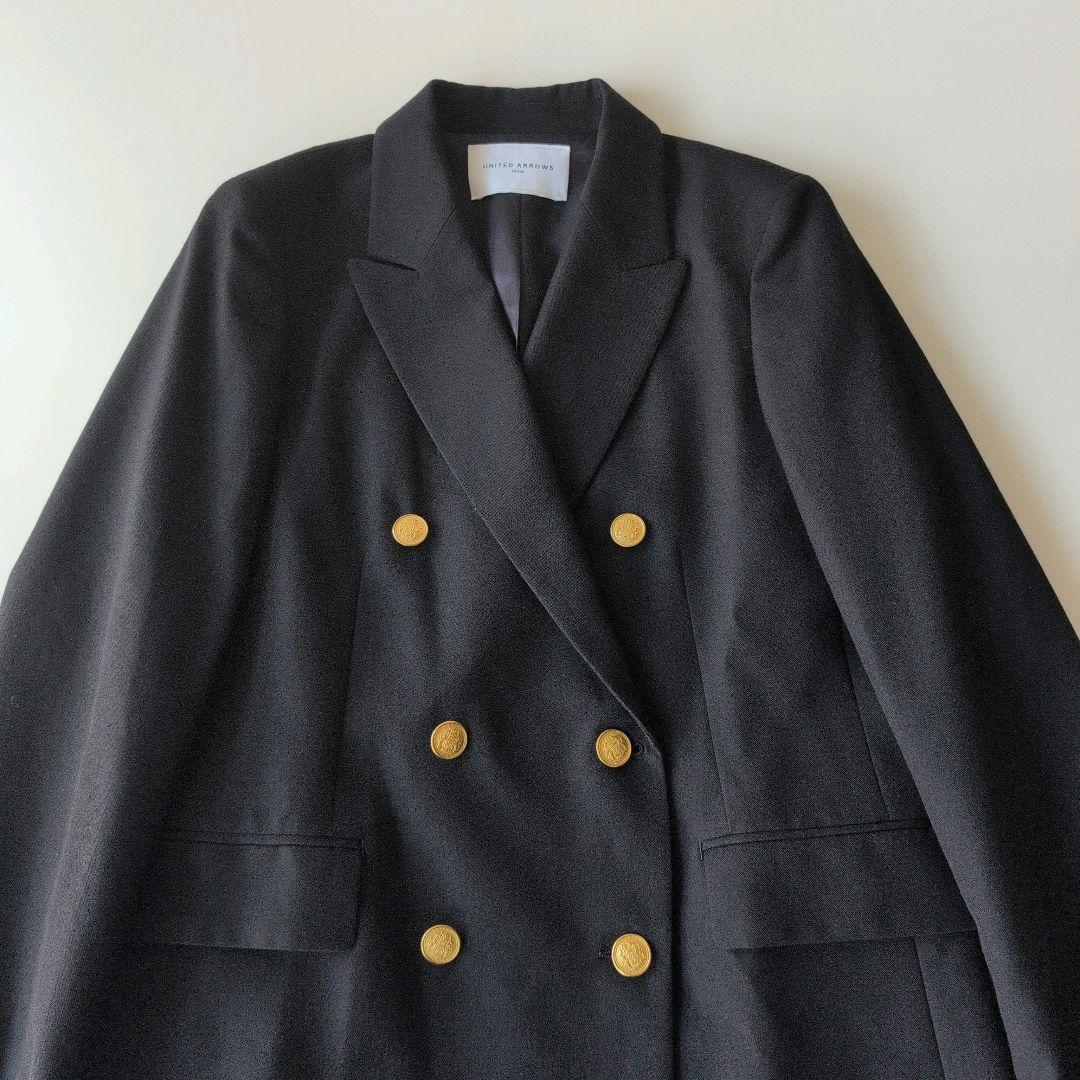 2022美品ユナイテッドアローズ　テーラードジャケット　金ボタン紺ブレ　36
