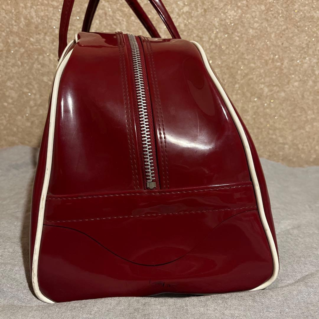 バッグ 80s old adidas enamel hand bag