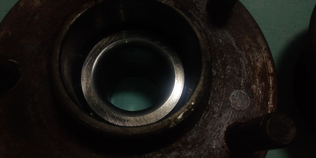 s１３シルビア　１８０ＳＸ系 五穴化に　Ｓ１４シルビアフロントハブ　セット　現状