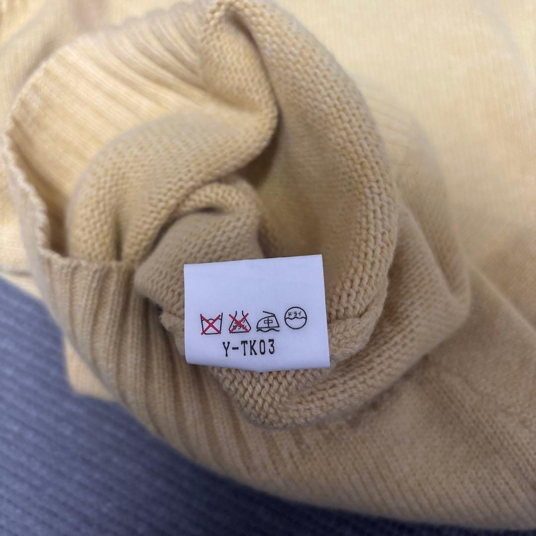 Christian Dior sports ディオール スポーツ セーター 黄色