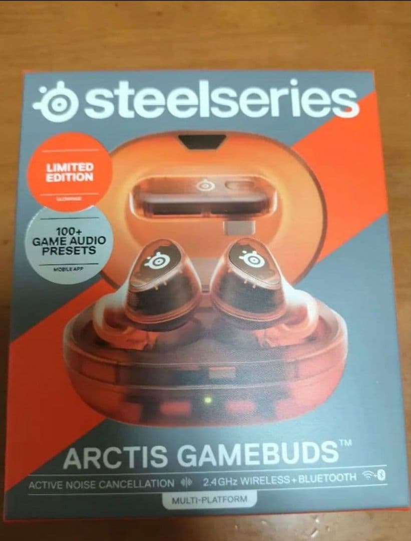SteelSeries Arctis Gamebuds 限定版　glorange