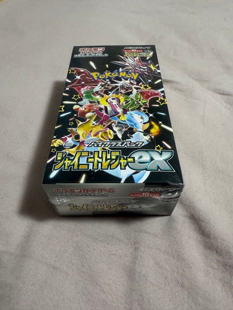 ポケモンカード　シャイニートレジャーex　シュリンク付き1ボックス
