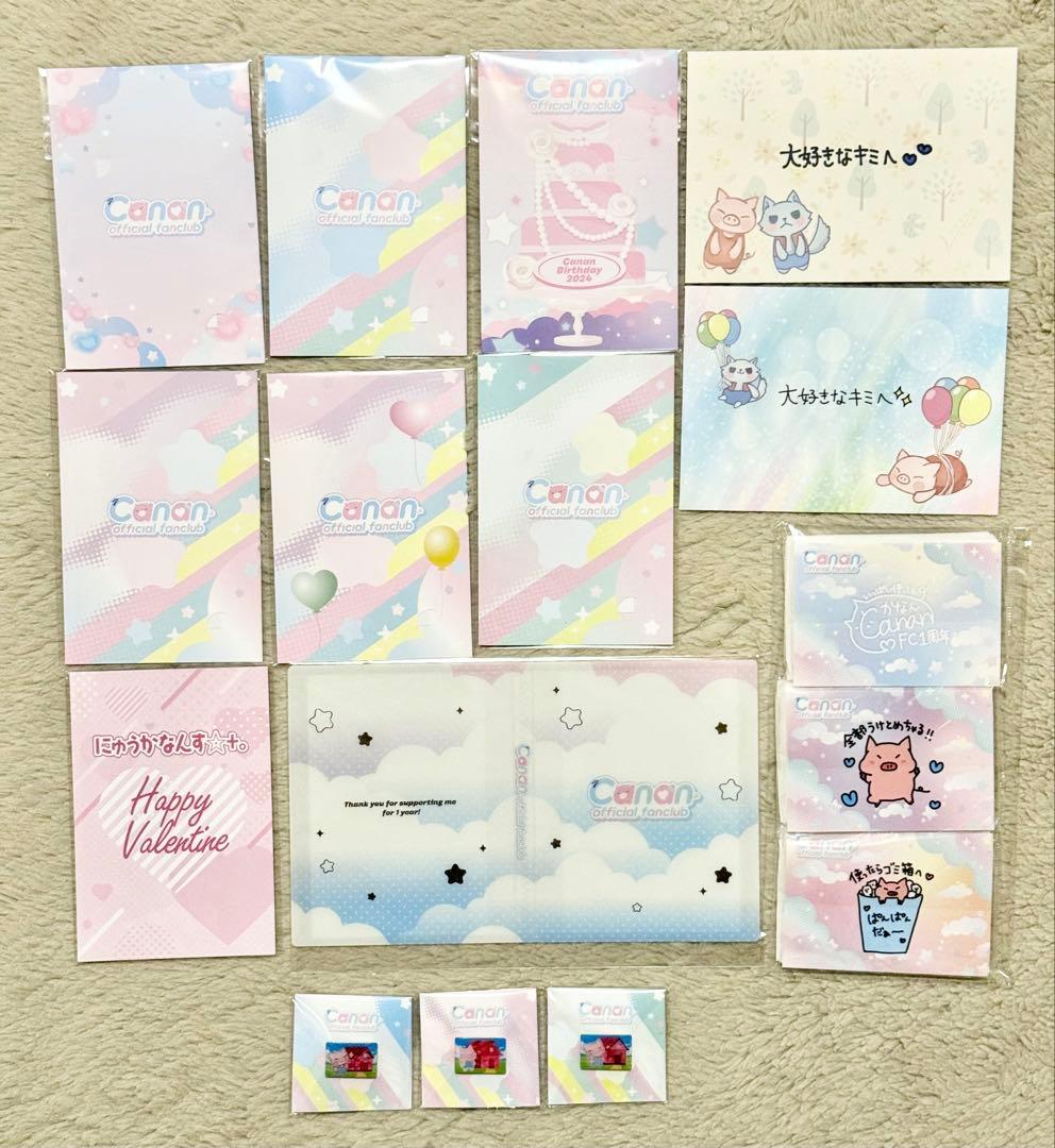日南 Canan ファングラブ 直筆サイン チェキ グッズ セット