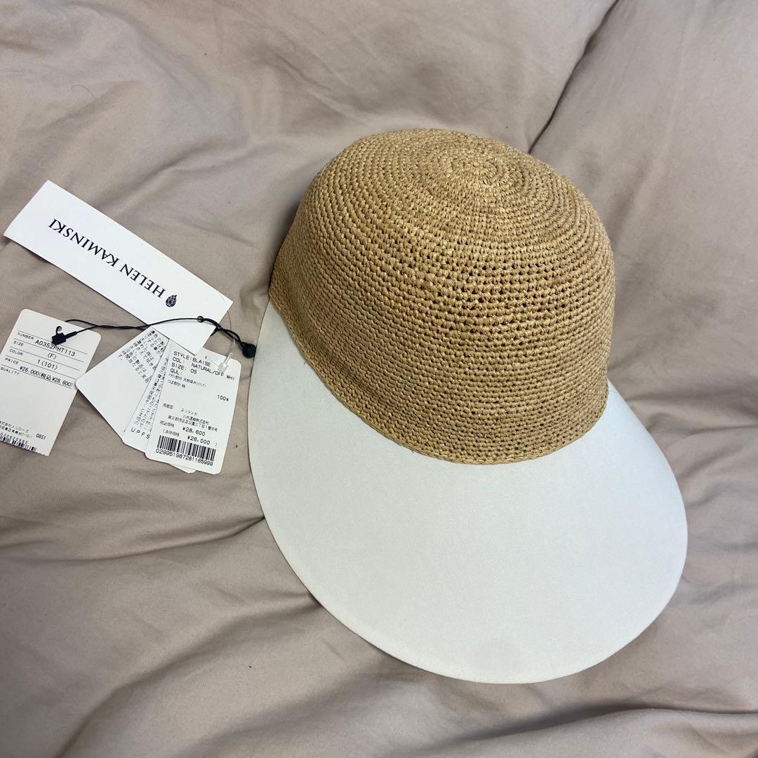 HELEN KAMINSKI ナチュラル/ホワイト F blaise