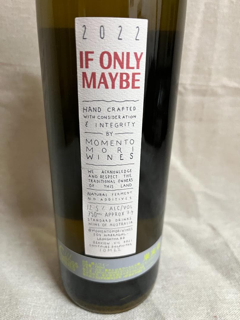 ワイン Moment Mori Wines / If Only Maybe 2022