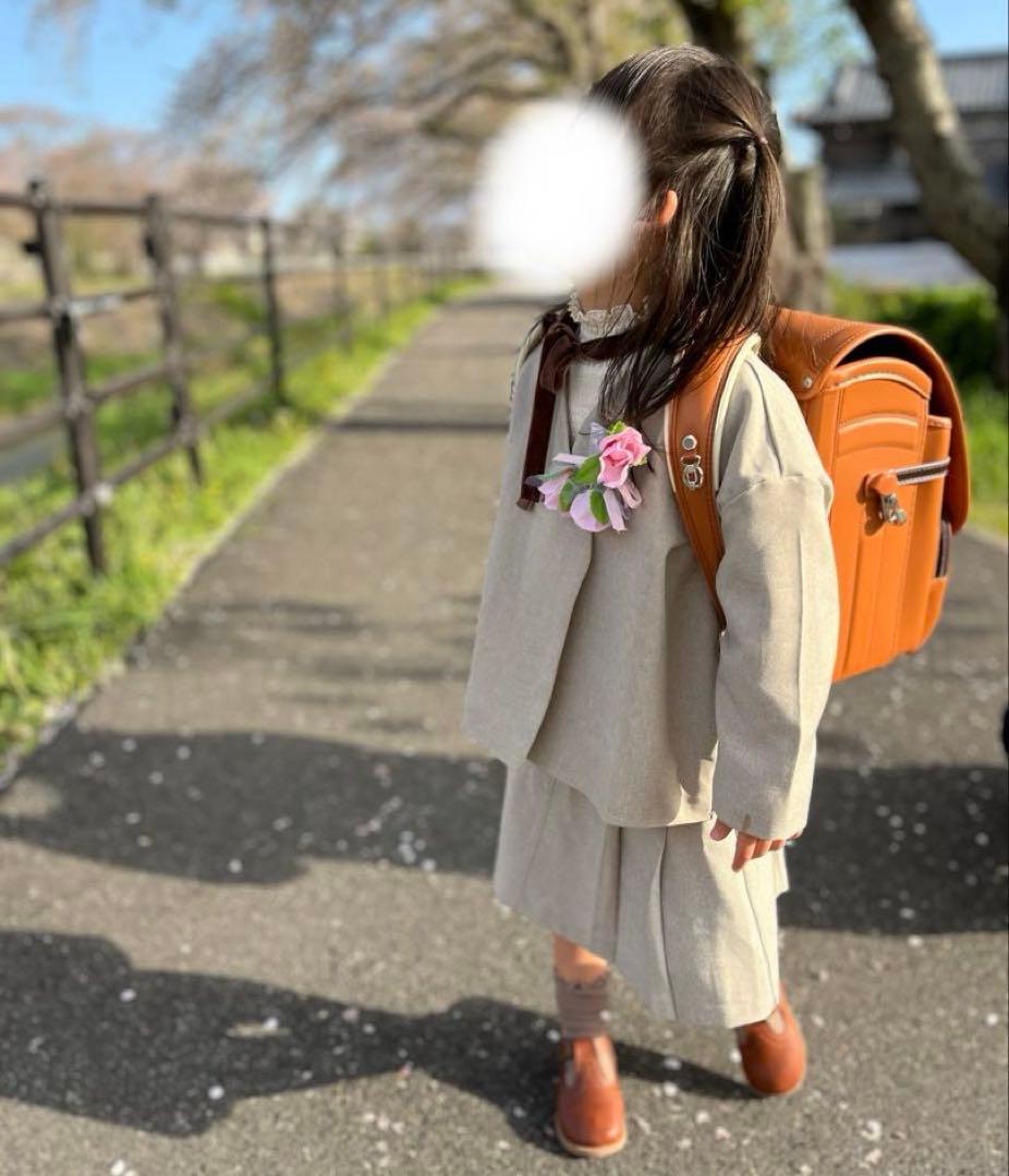 【リジェール】ノーカラージャケットセットアップ 110