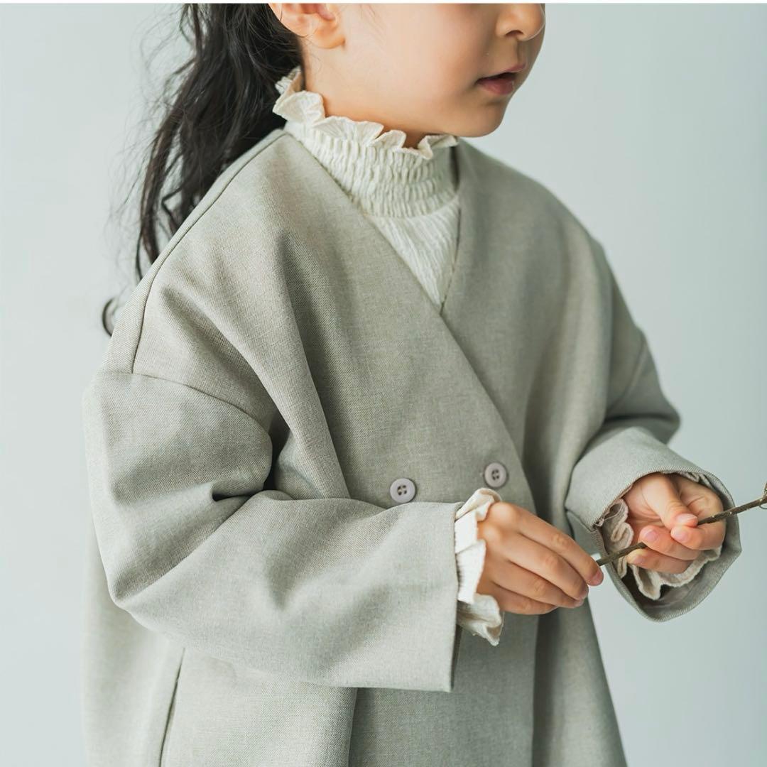 【リジェール】ノーカラージャケットセットアップ 110