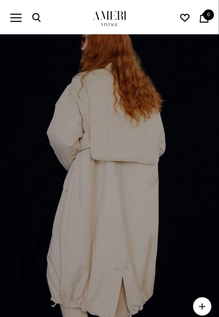 ＊*＊様 ameri MANY WAY QUILT MODS COAT