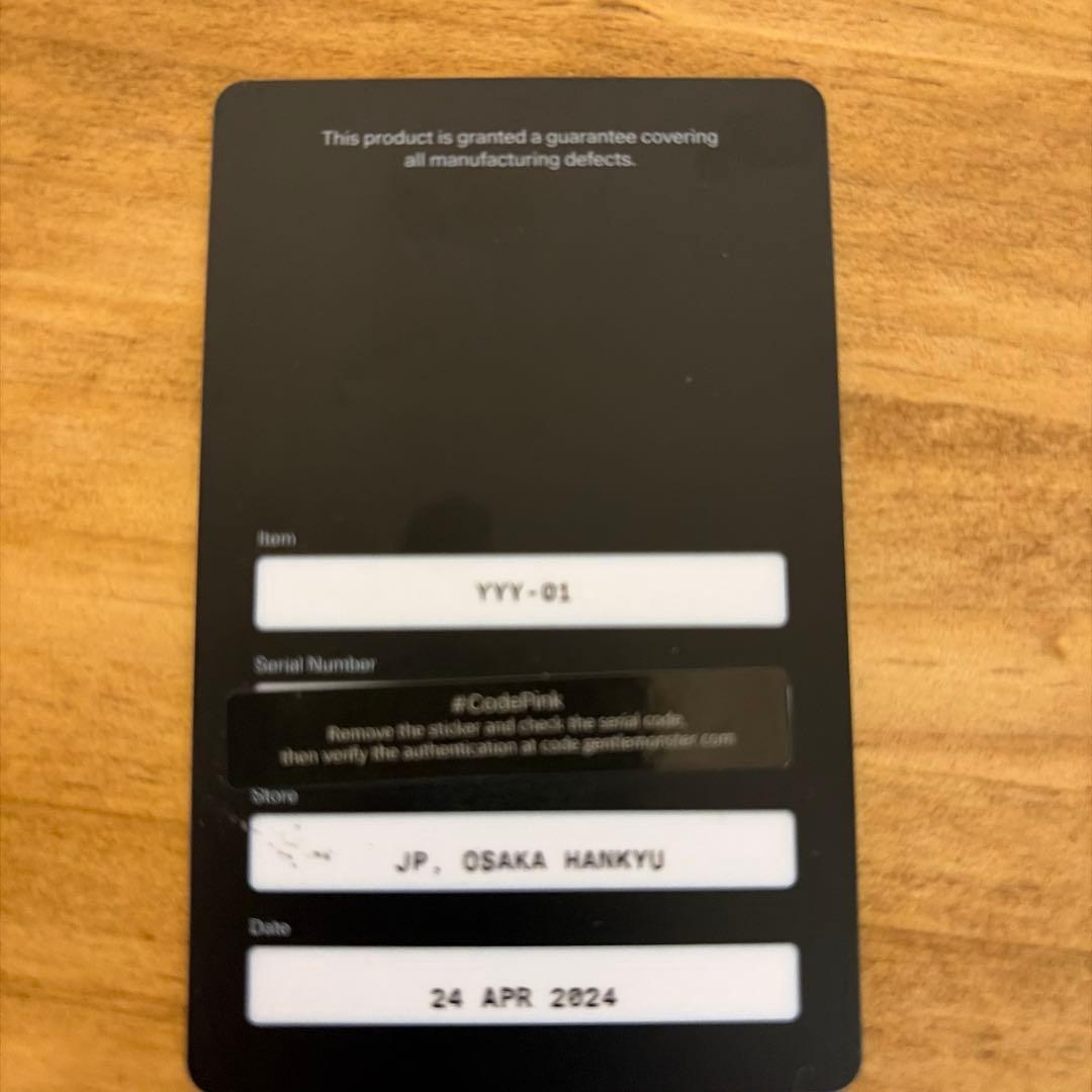 小物 GENTLE MONSTER Yyy-01