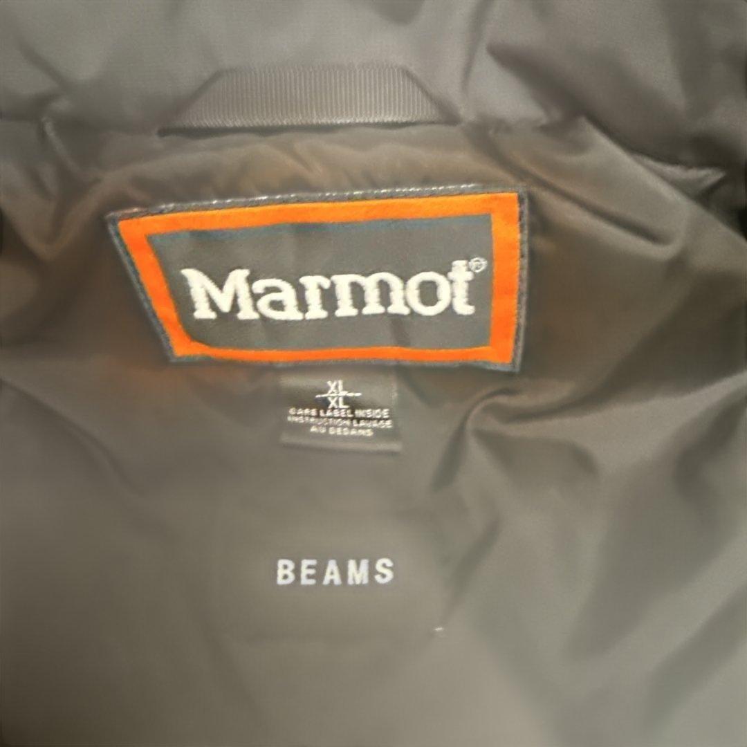 Marmot マーモット　beams別注　ダウンベスト ノースリーブ