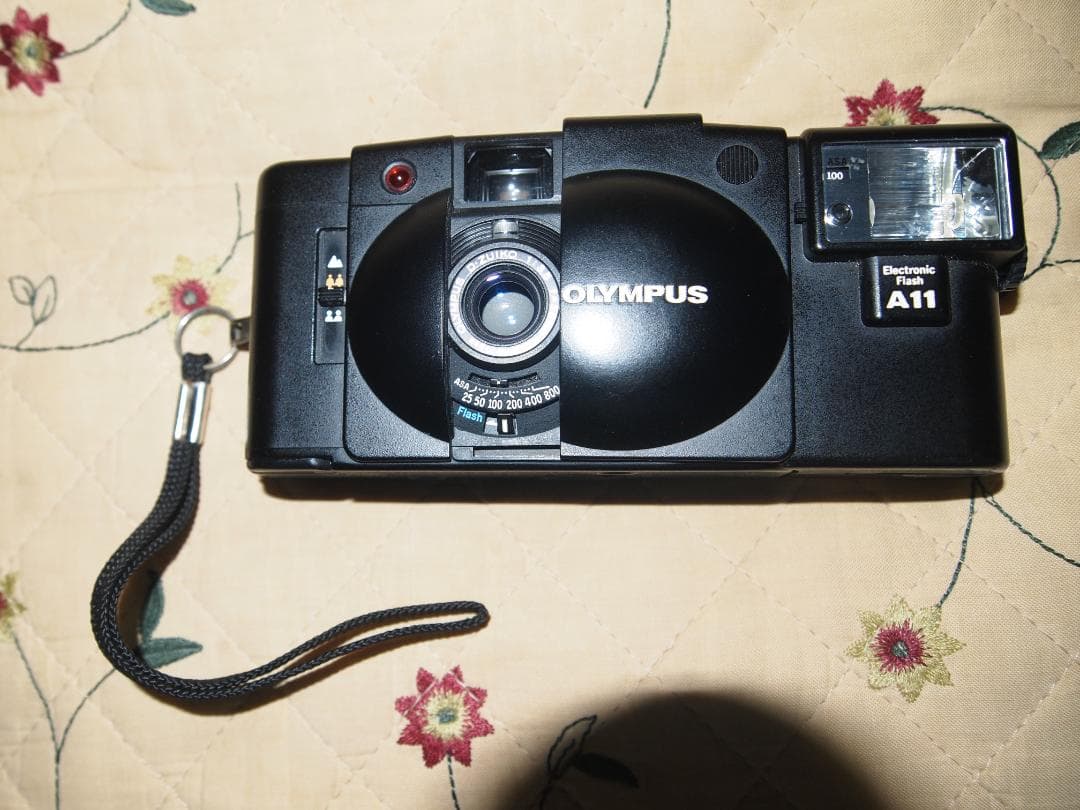 動作、フラッシュOK！OLYMPUS XA2 A11 フィルムカメラ #3690