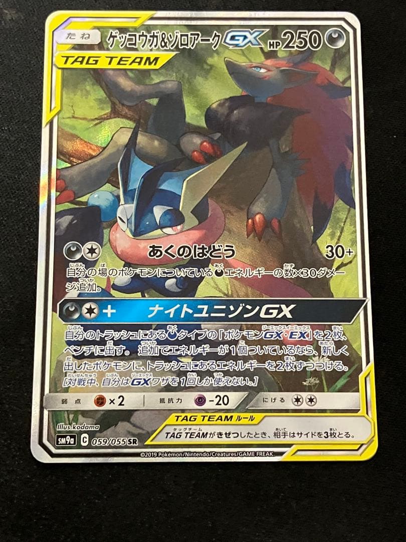 ゲッコウガ＆ゾロアークGX sa