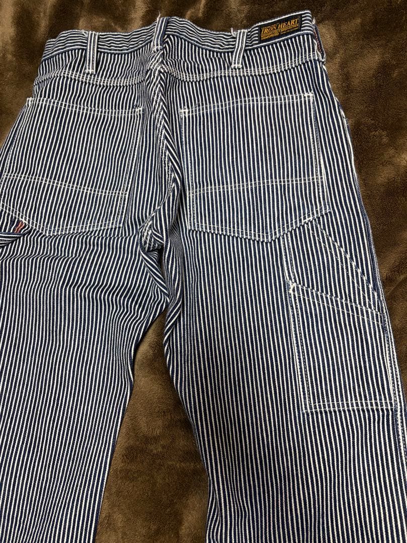 【IRON HEART / アイアンハート】17ozヘビーヒッコリー パンツ
