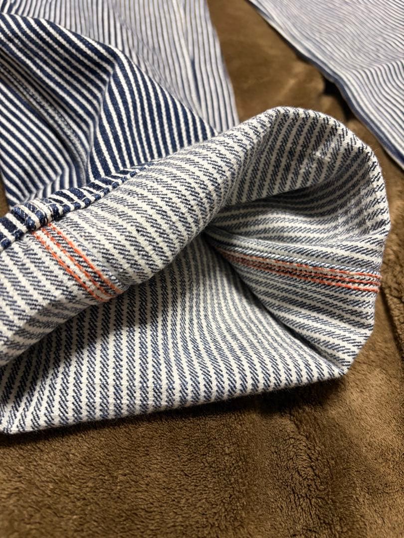 【IRON HEART / アイアンハート】17ozヘビーヒッコリー パンツ