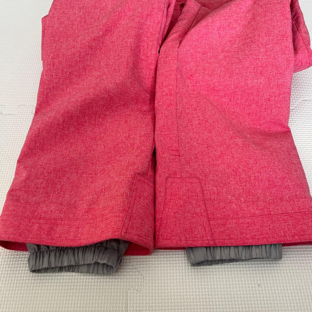 【美品】DESCENTE スキーウェア上下 160cm ブラック ピンク