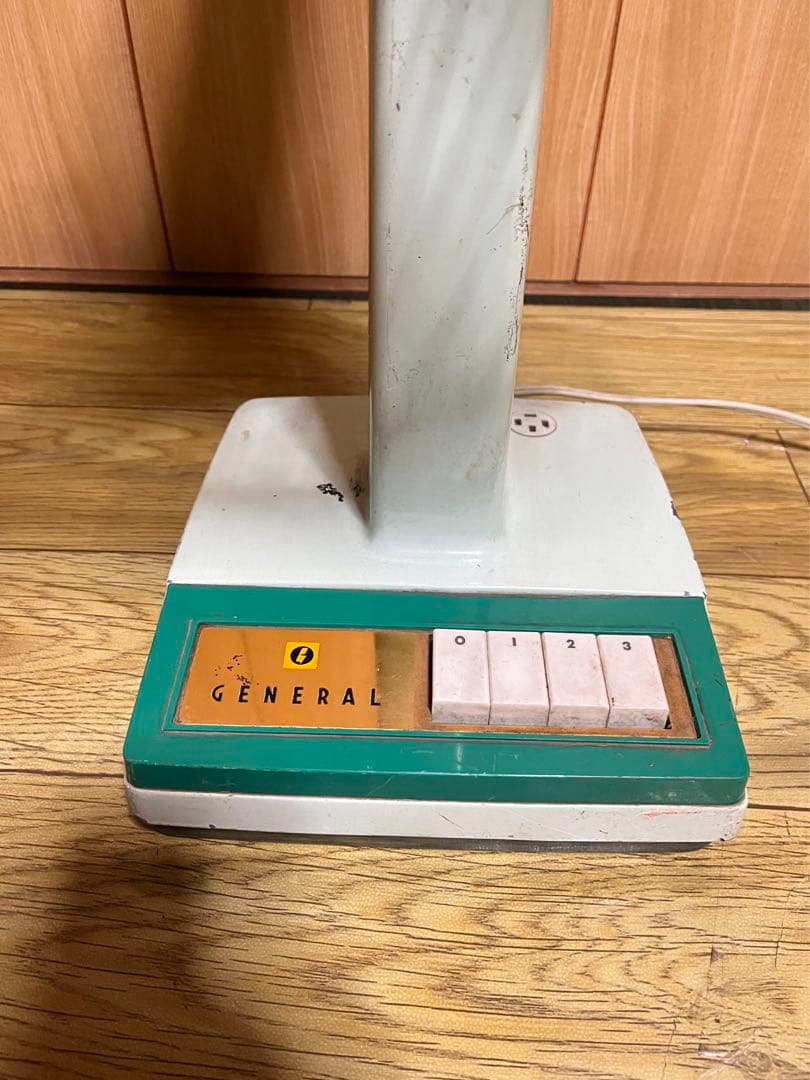 当時物 GENERAL ゼネラル EF370 扇風機 30cm 動作確認済み