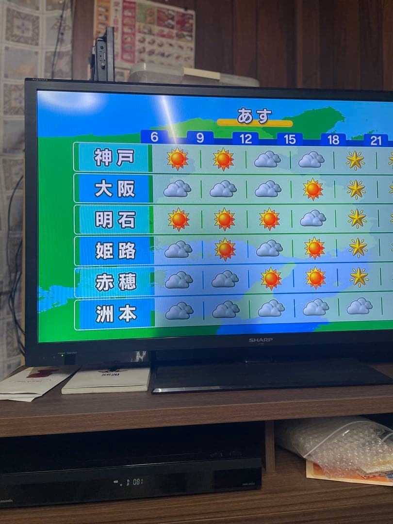 SHARP 40インチ液晶！商品説明を理解してお買い求めください。