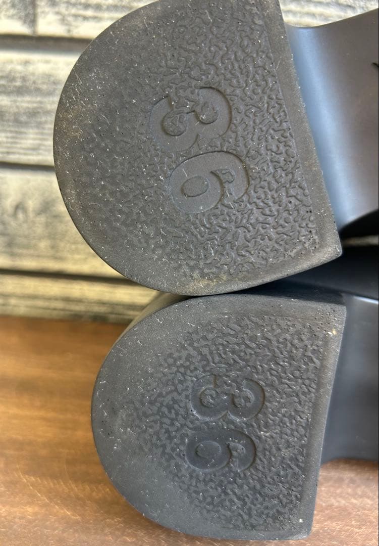 CAMPER Trisha ミッドヒール　ローファー　ブラック　カンペール　23