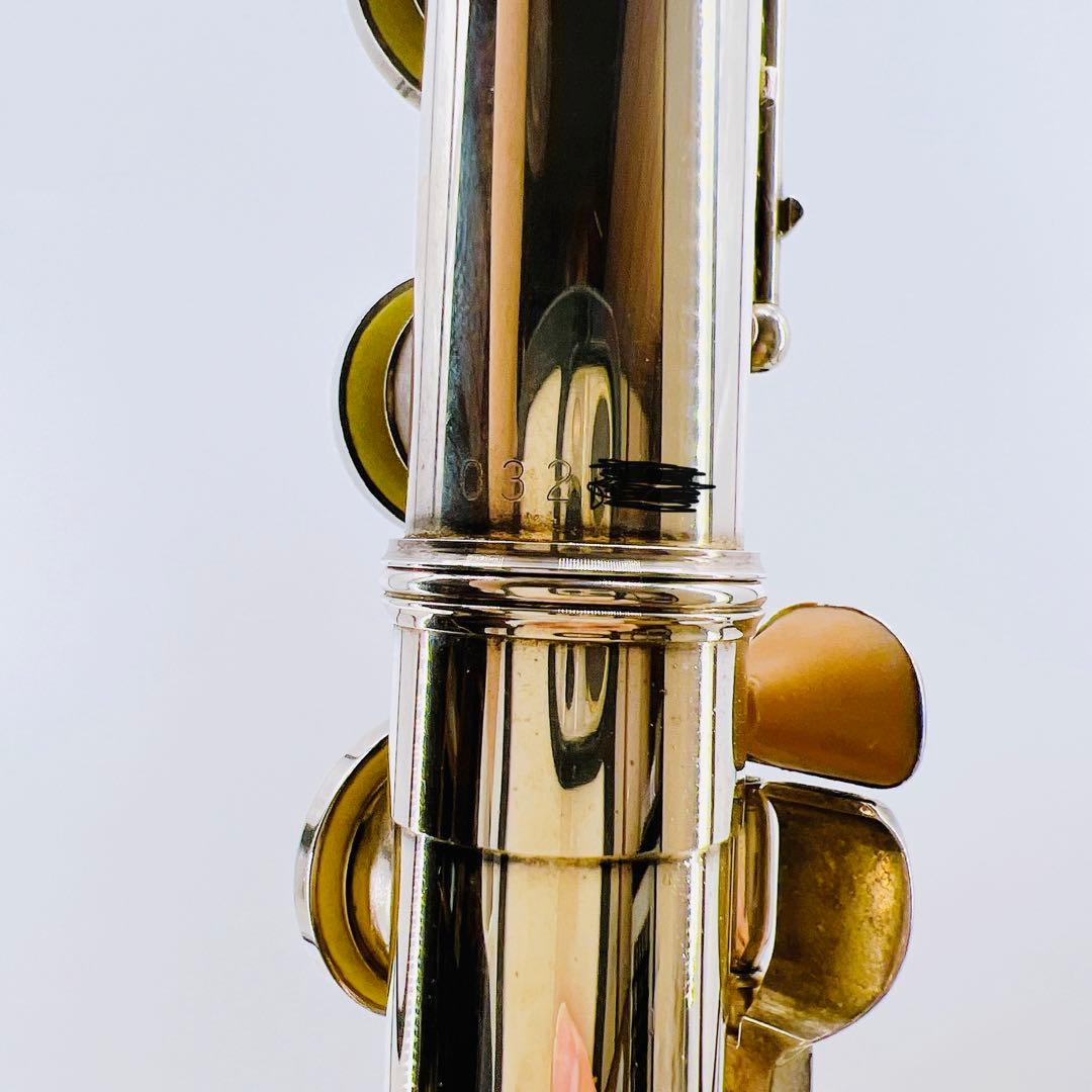 【美品】ヤマハ　YFL-211S フルート　銀　Eメカ　バック　全タンポ交換