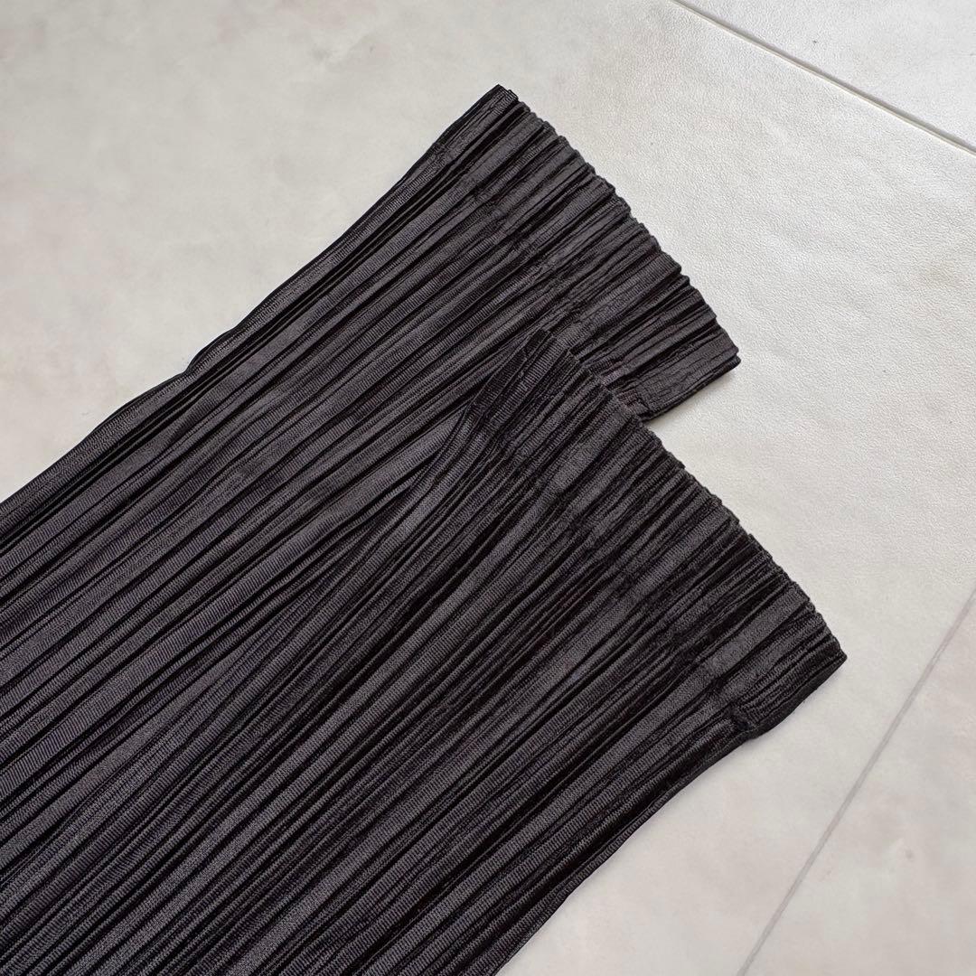 ISSEY MIYAKE プリーツ ハイネック ドルマン L カットソー