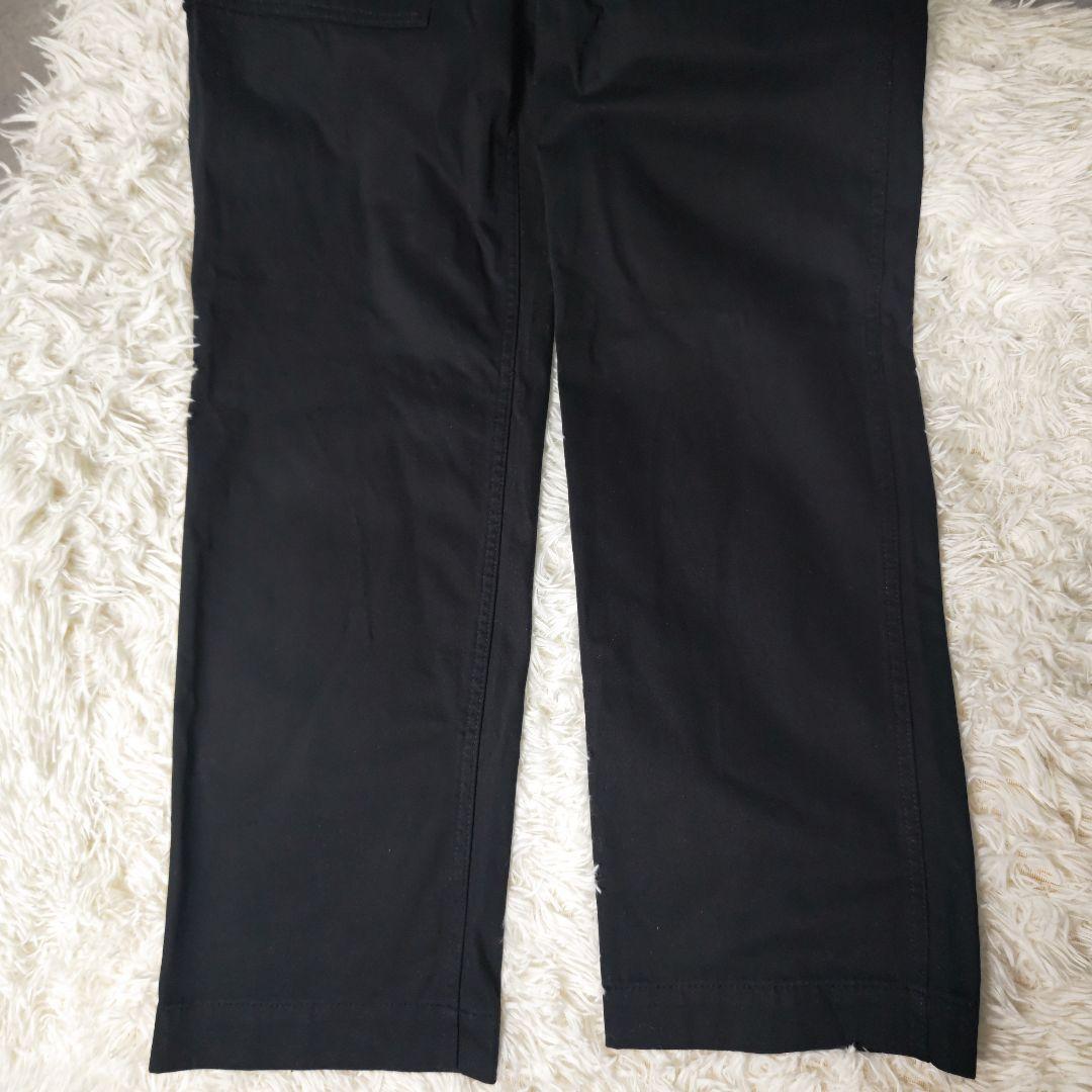 新品 タグ付き Spick and Span ルーズベイカーパンツ 黒 40