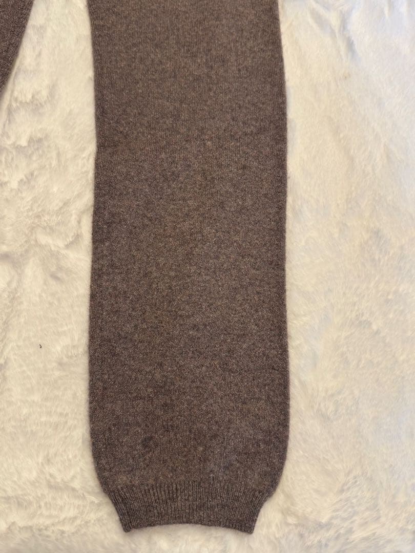 カシミヤ100%レギンスパンツ　Lサイズ