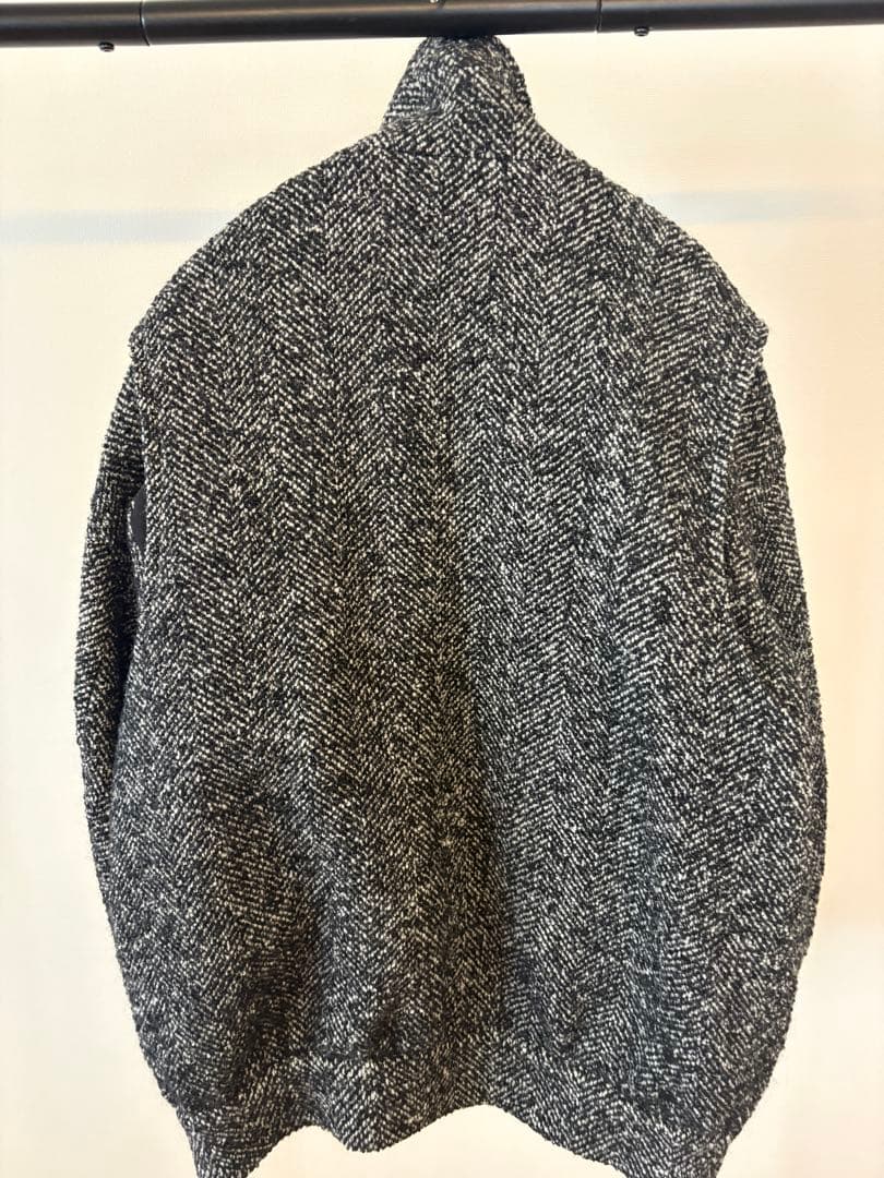 【美品】CODE A ツイード ハイネックジャケット
