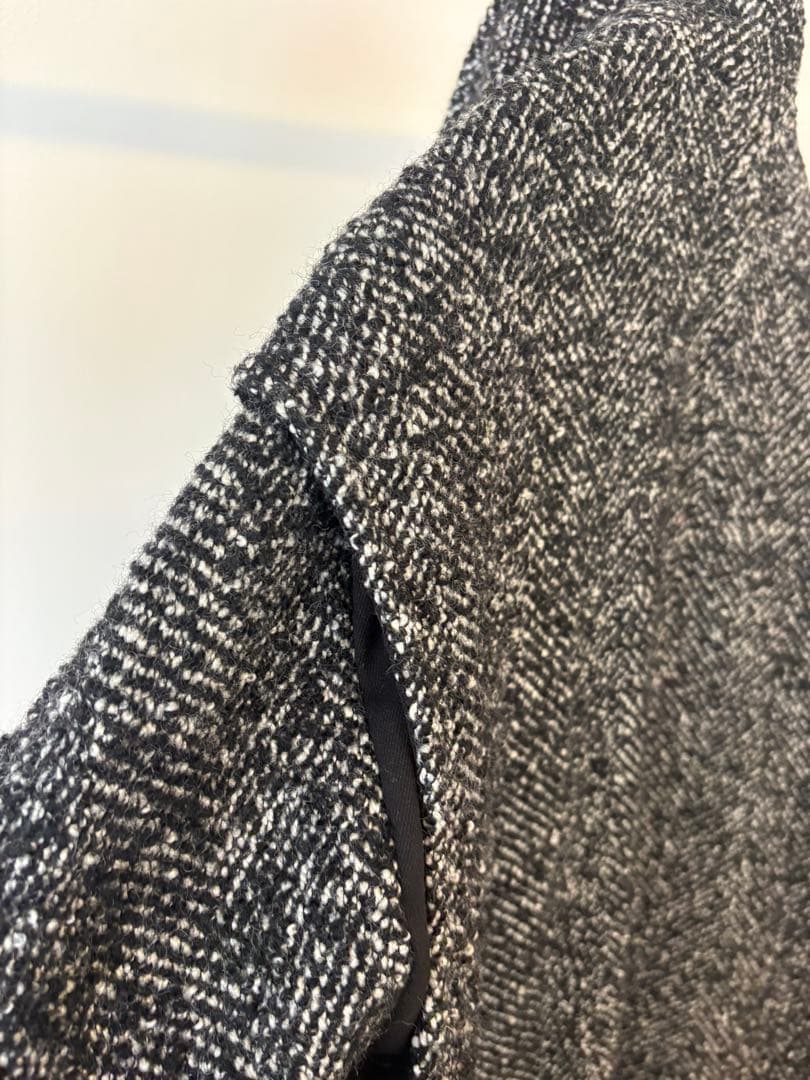 【美品】CODE A ツイード ハイネックジャケット