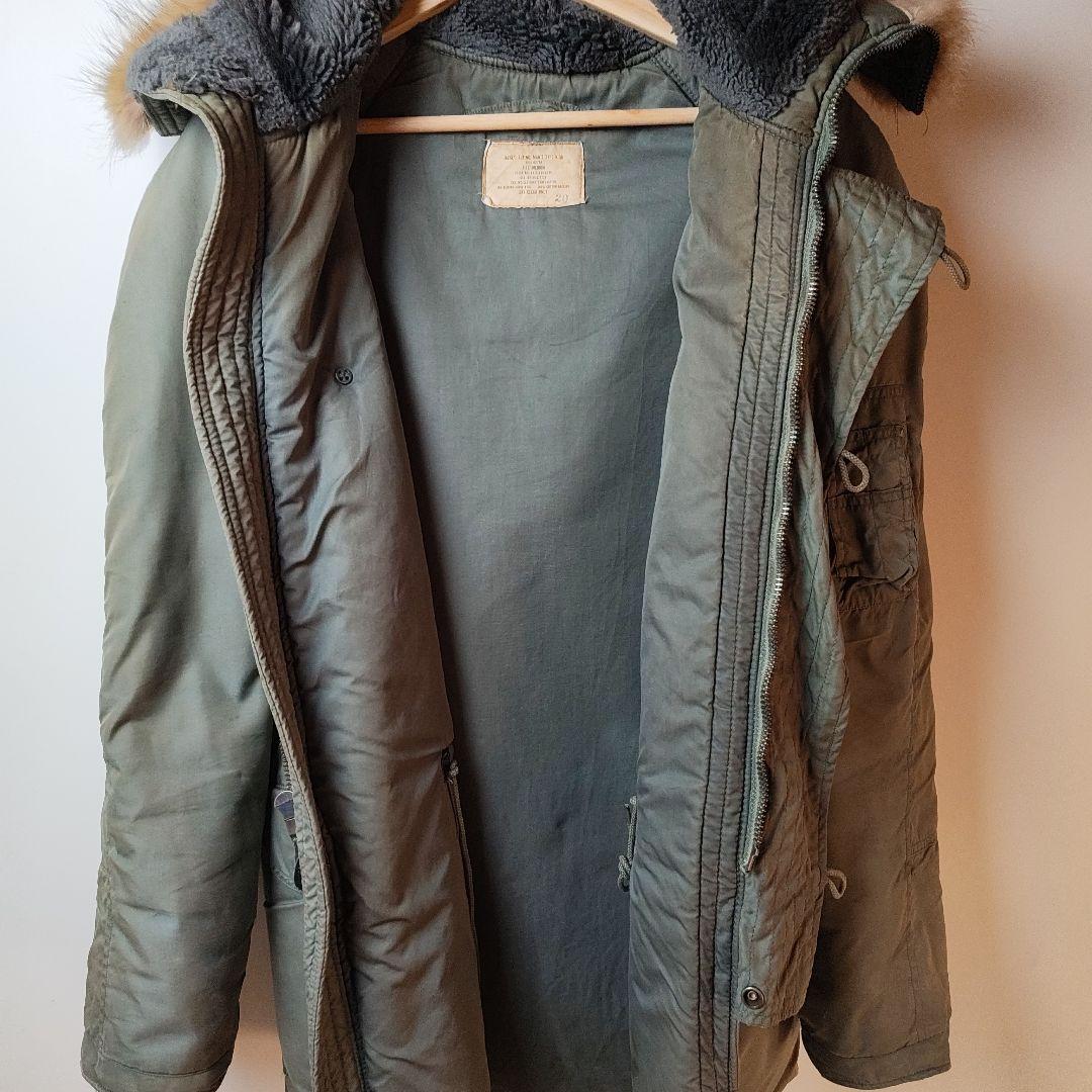 60s 1969年製 ヴィンテージ米軍 N-3B コヨーテファー