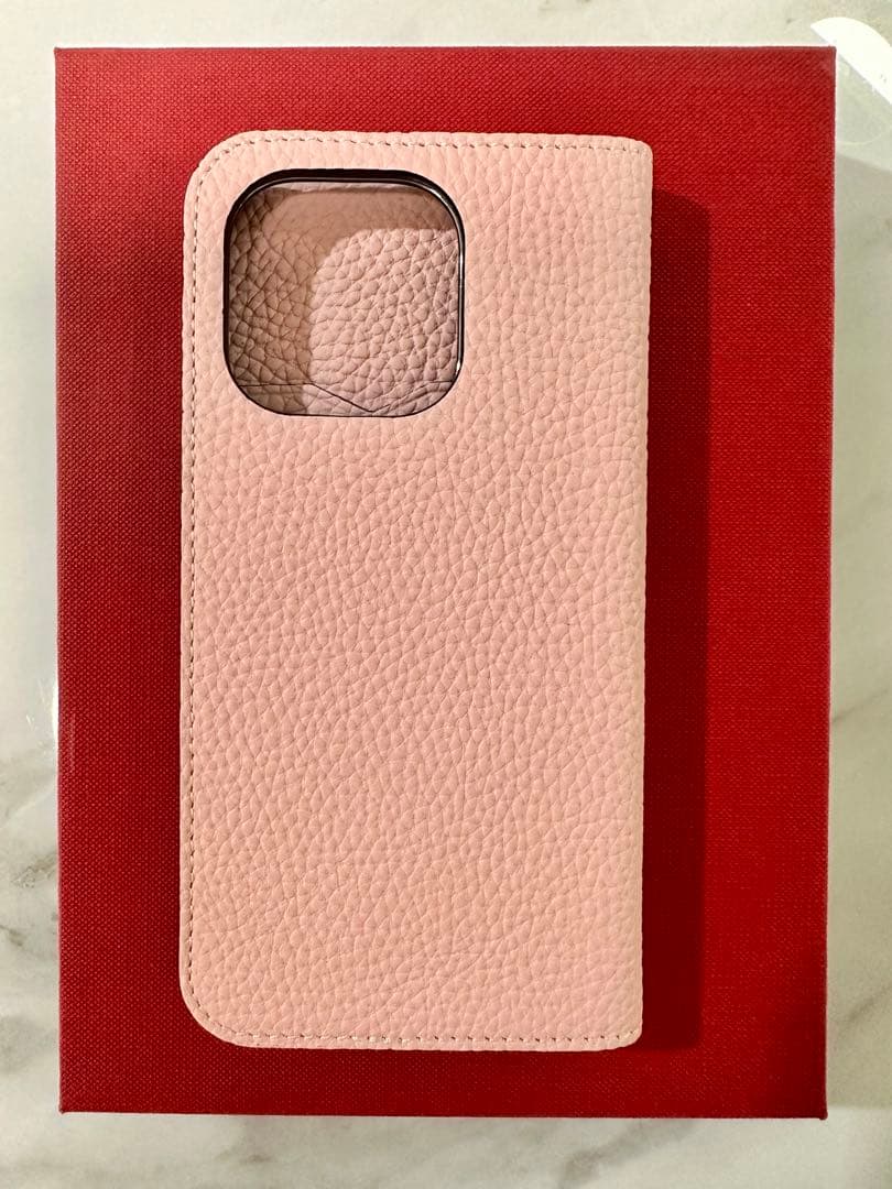 BONAVENTURA ダイアリーケースiPhone14Pro サクラ