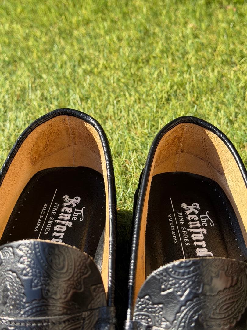 Kenfordペイズリー ローファー