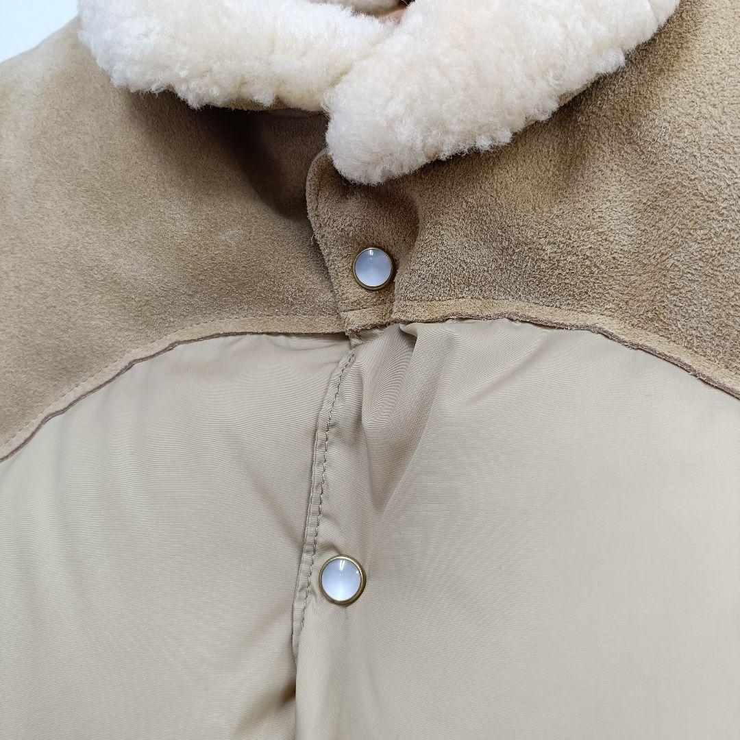 ★極美品★ ロッキーマウンテンフェザーベッド ダウンベスト ベージュ 40サイズ